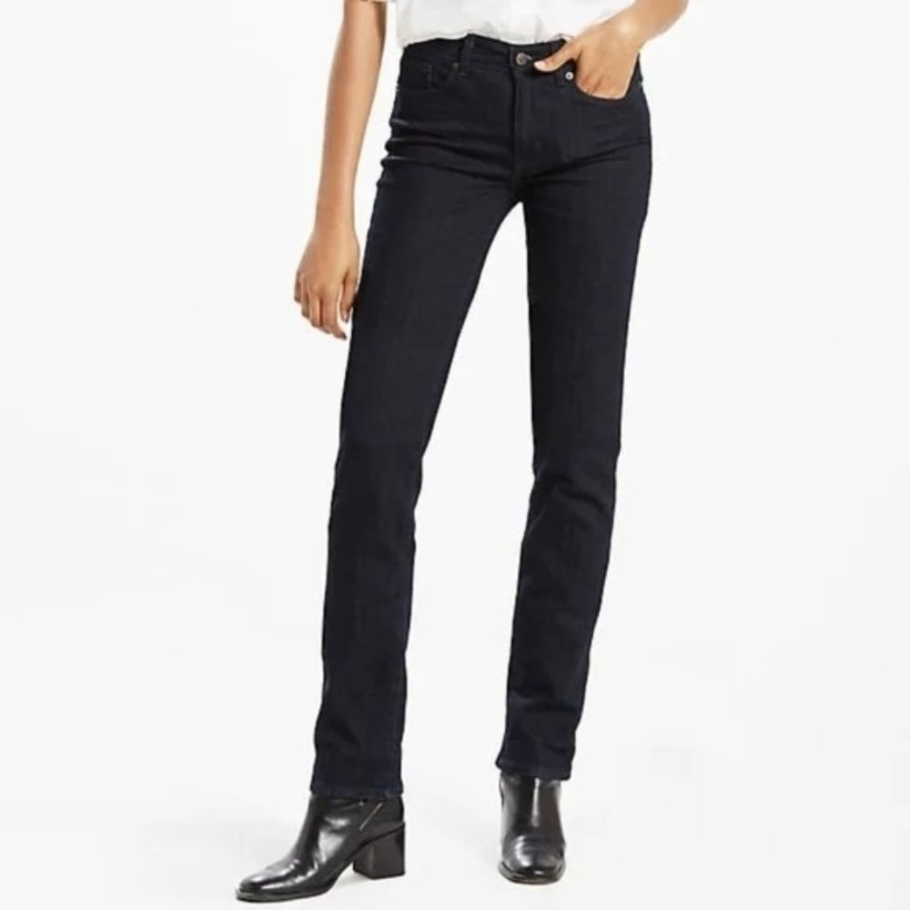 Levi's Strauss Co Classic Straight Jeans Black Size 28 Womens
